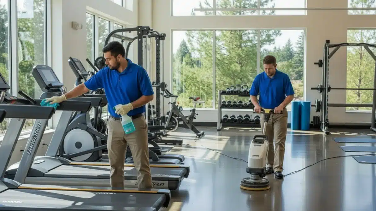 Gym & Fitness Center Cleaning